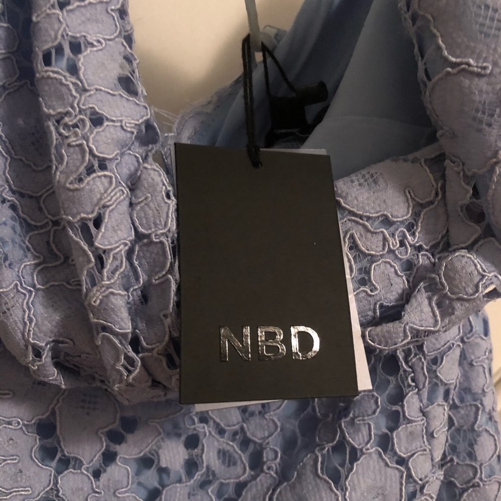 REVOLVE NBD RUFFLE HEM DRESS NWT💞 - Picture 3 of 3